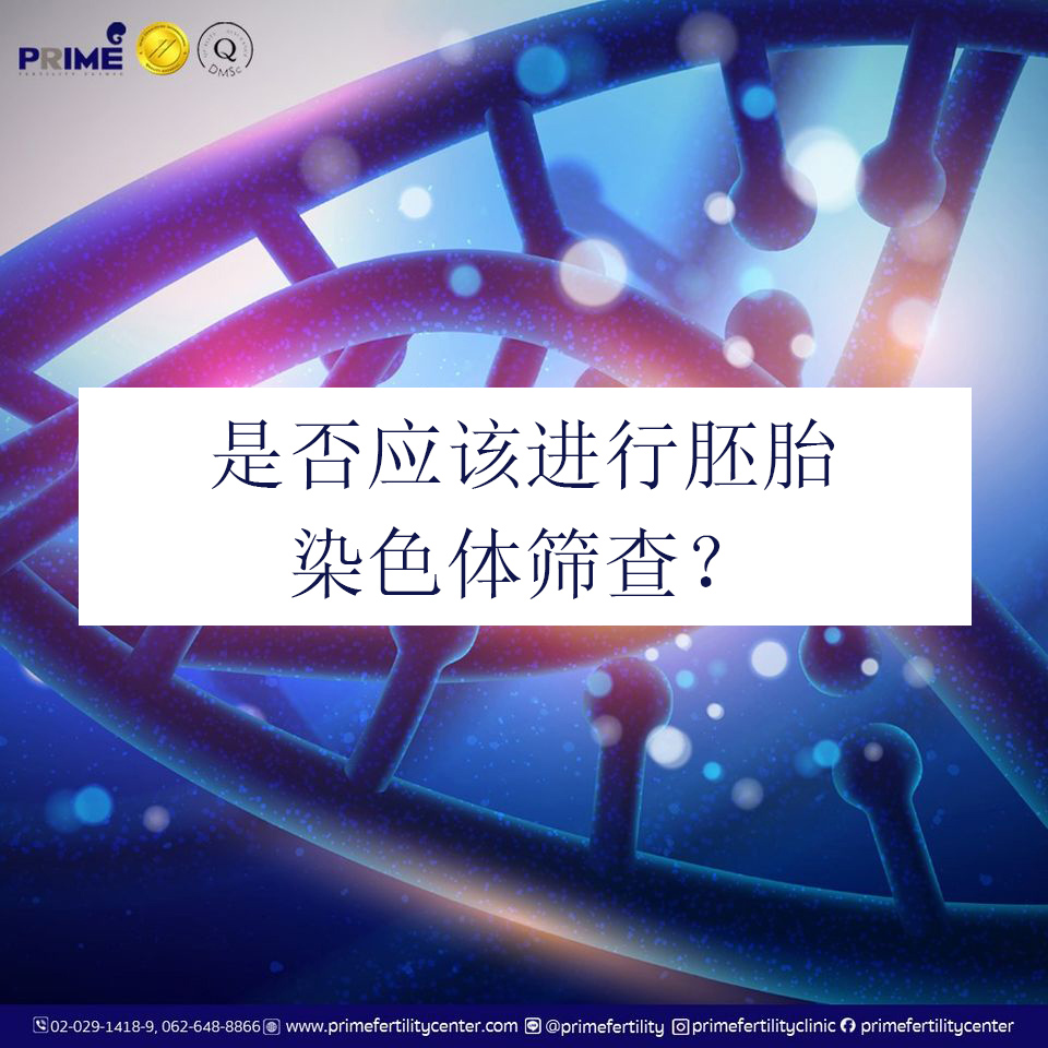 是否应该进行胚胎染色体筛查 Prime 珍珠生殖中心 Ivf Icsi Iui