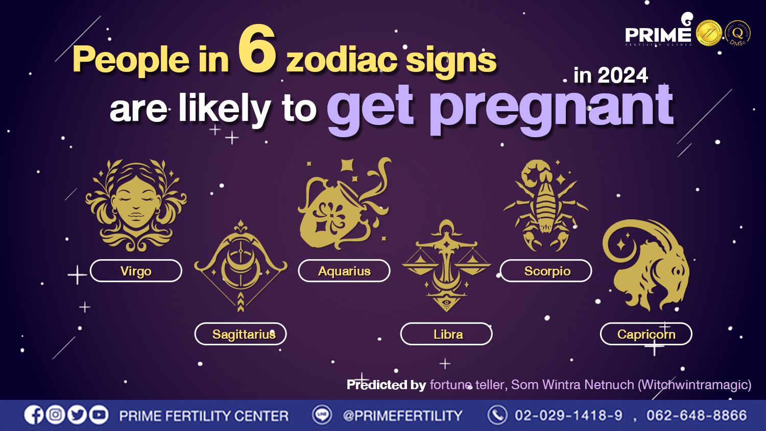 People in 6 zodiac signs are likely to get pregnant in 2024